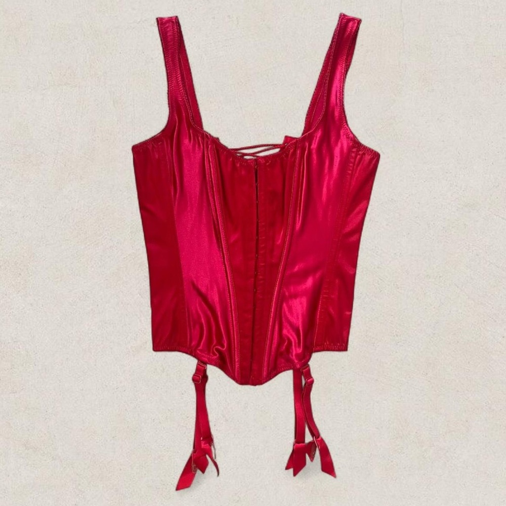 Frederick's of Hollywood Red Corset